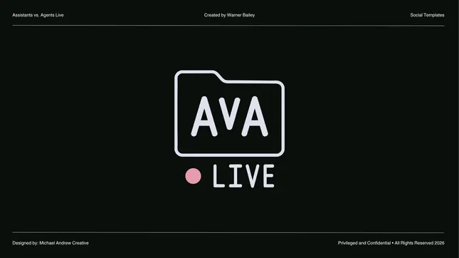Assistants vs. Agents LIVE - Branding
