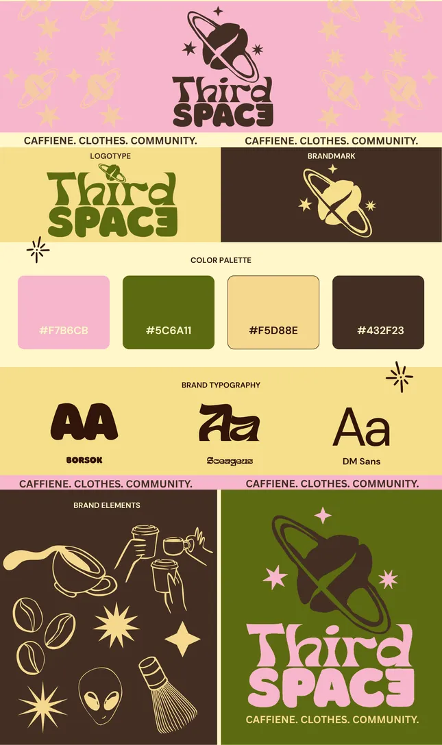 Branding/Creative Direction for a Café