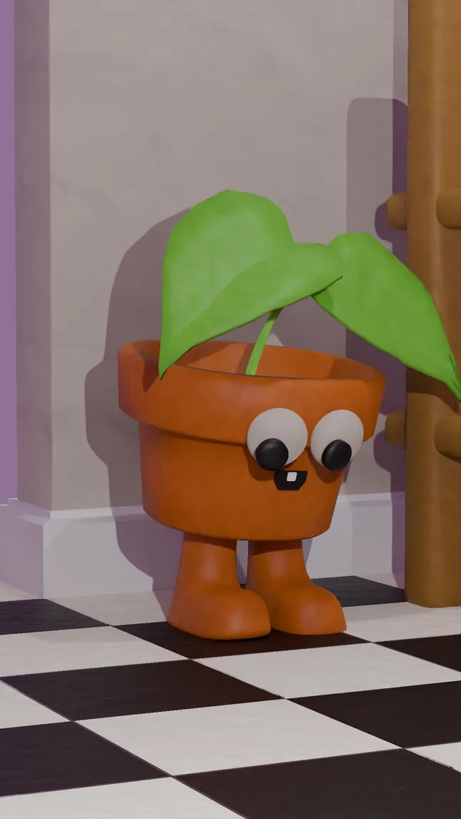 3D Character Design - Rigged and Animated