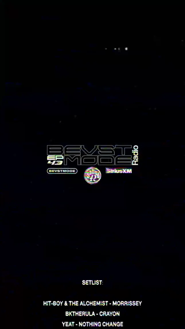 BEVSTMODE RADIO - TRACKLIST VISUALS