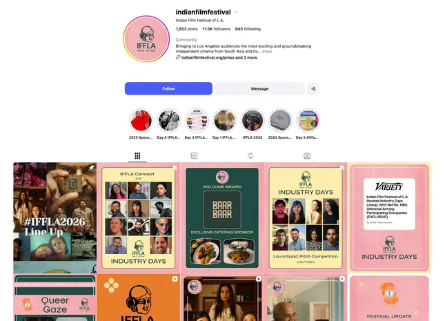 IFFLA Social Media