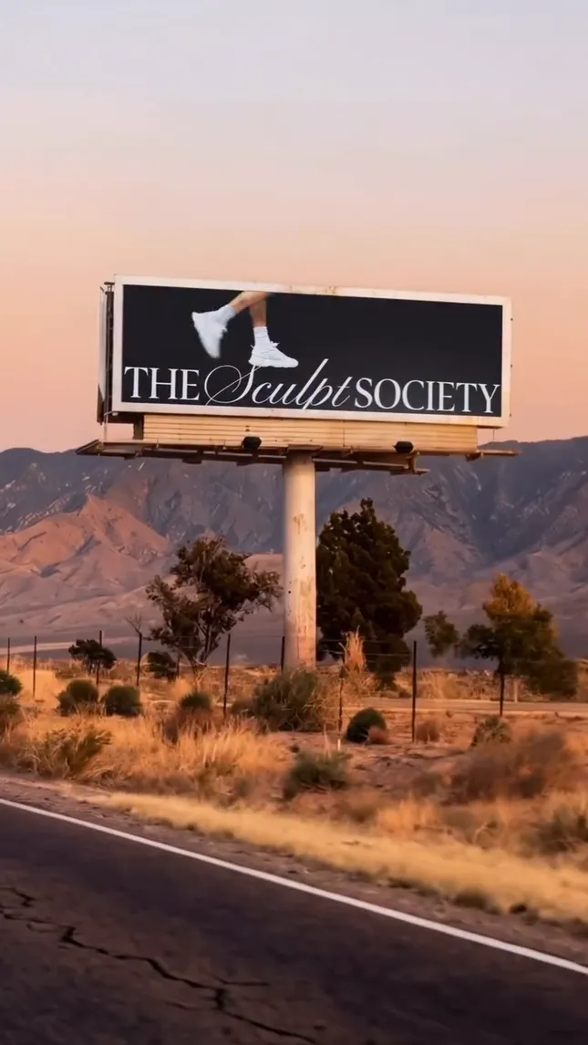 The Sculpt Society x Coachella Billboard