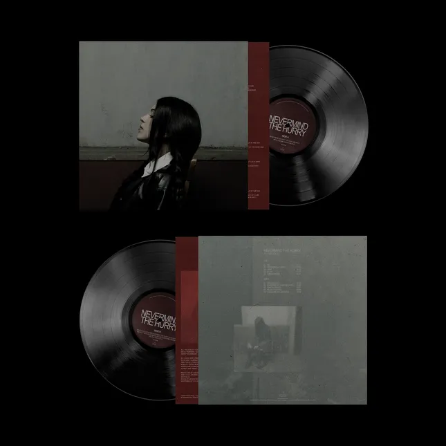 Ally Nicholas “Nevermind The Hurry” Vinyl Design & Packagaing