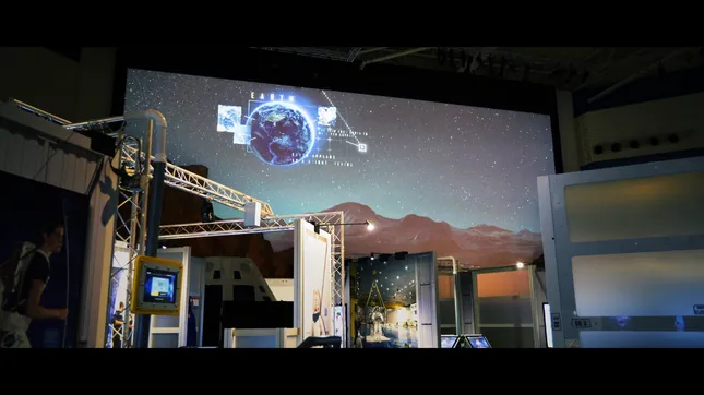 Mission Mars exhibit at Space Center Houston