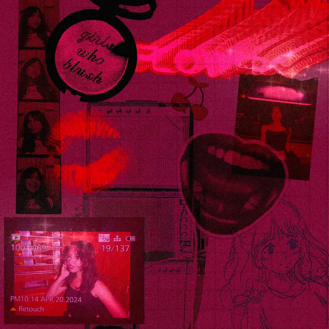 Bianca Salinas - girls who blush EP Cover