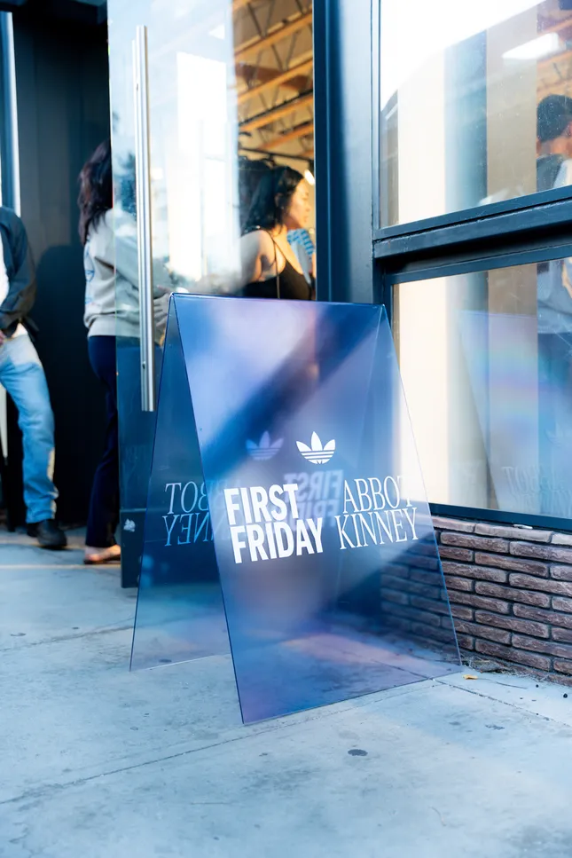 First Fridays with Adidas