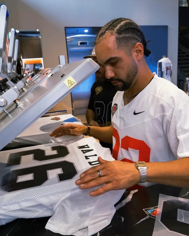 Shoe Palace x Super Bowl Jersey Customization