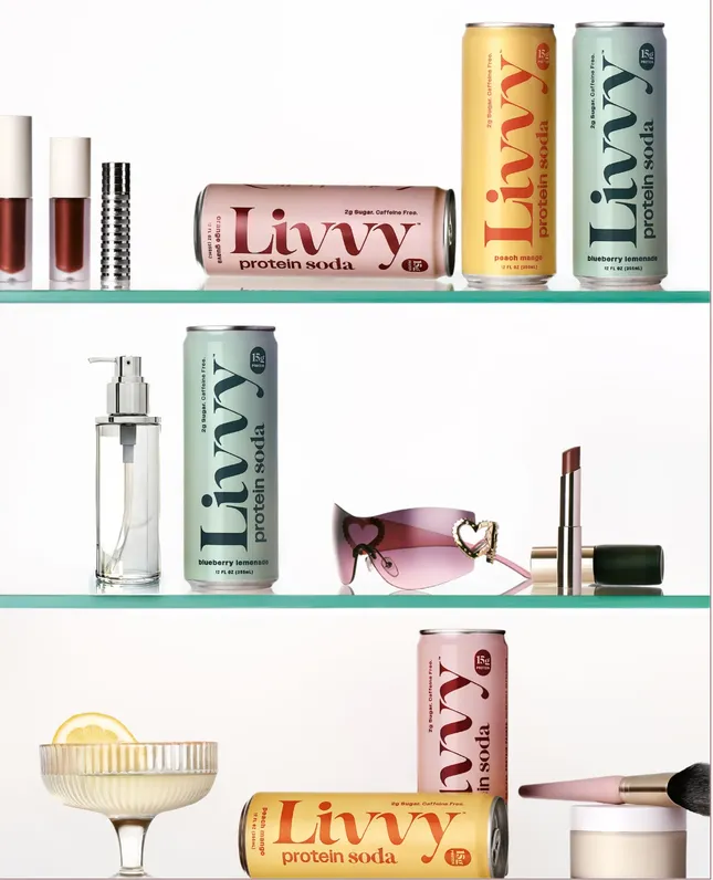 LIVVY DRINKS launch campaign