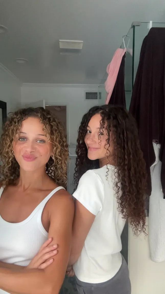 Trying My Friends Hair Routine