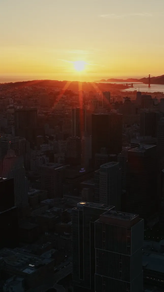 San Francisco shot on DJI Mavic 4