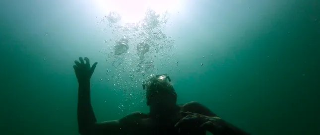 Below