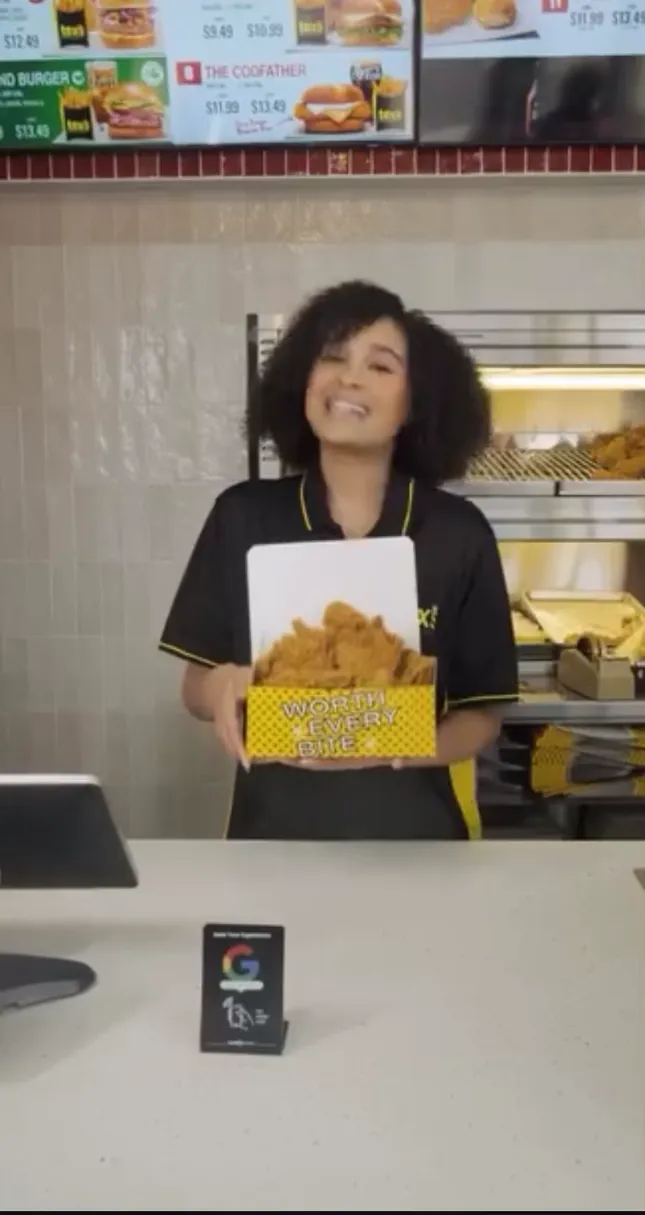 Tex’s chicken and burger campaign