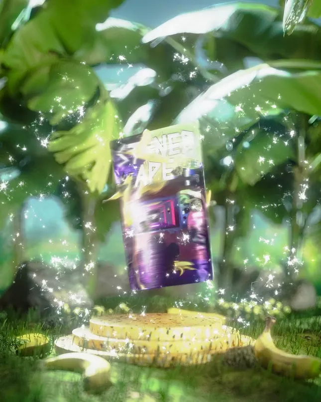 Stoned Ape Yacht Club Banana Cannabis Packaging