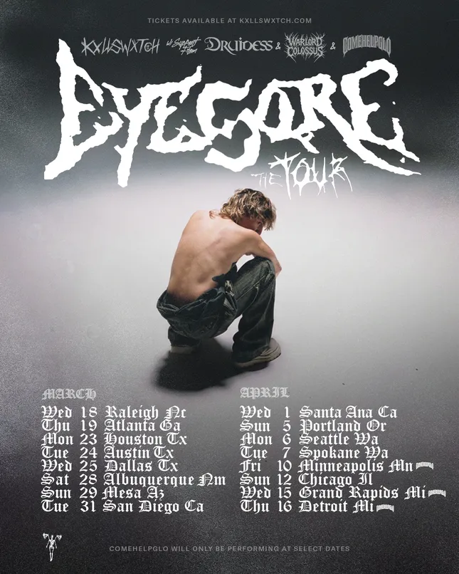 EYESORE Tour Posters