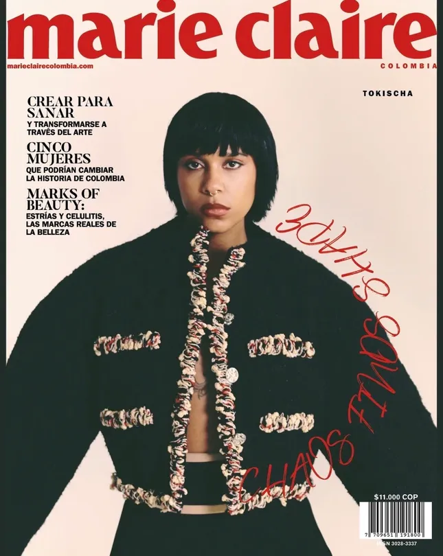 Tokischa Marie Claire Mexico  cover print wigs