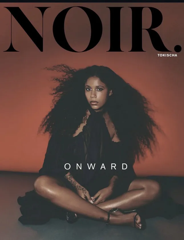 Noir cover print Tokischa