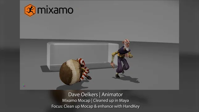 Mixamo Motion Capture Clean up