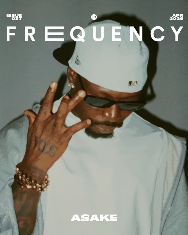 Asake for Spotify Frequency Zine