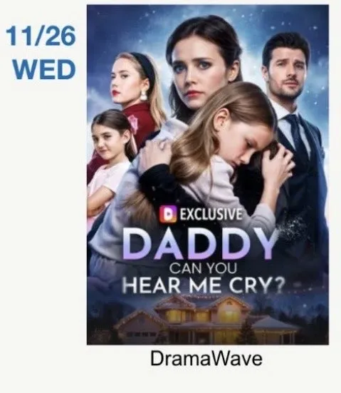 Daddy, can you hear me cry?