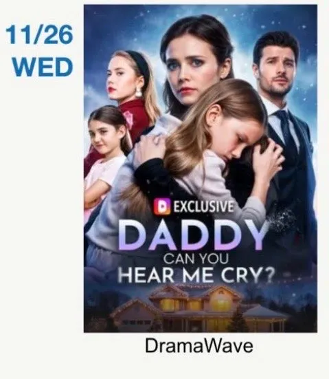 Daddy, can you hear me cry?