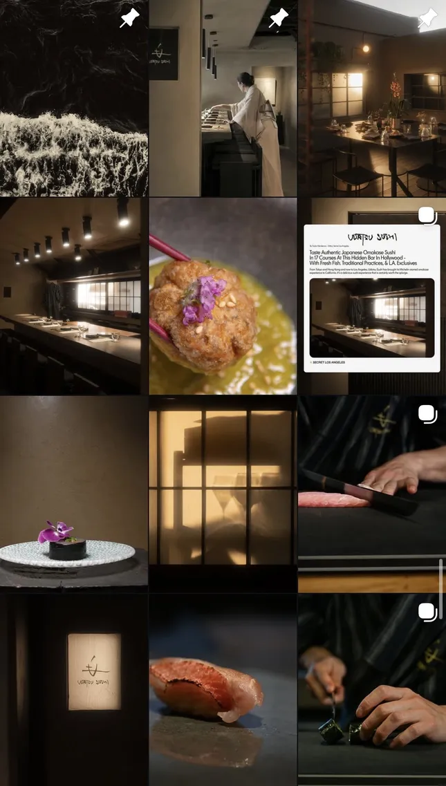 Udatsu Sushi LA: Social Media