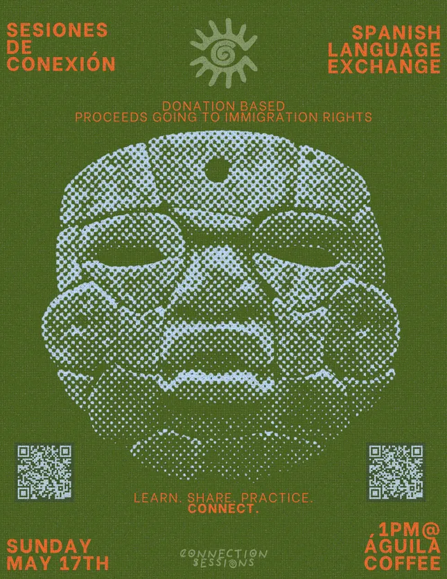 Flyer artwork for local event