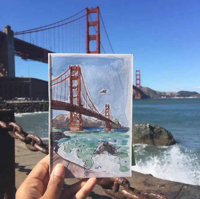 Mini water color sketches