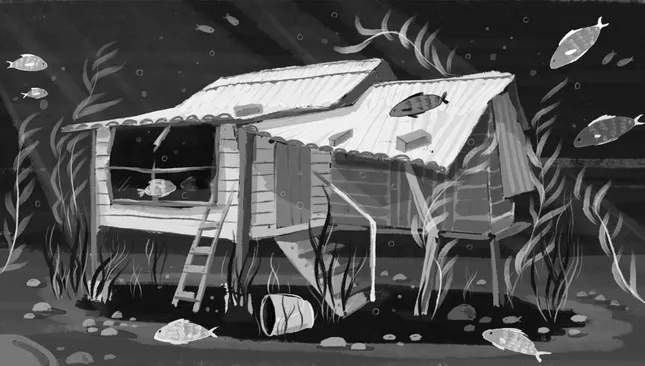 Visual development for Three Gorges Dam lesson by TedEd