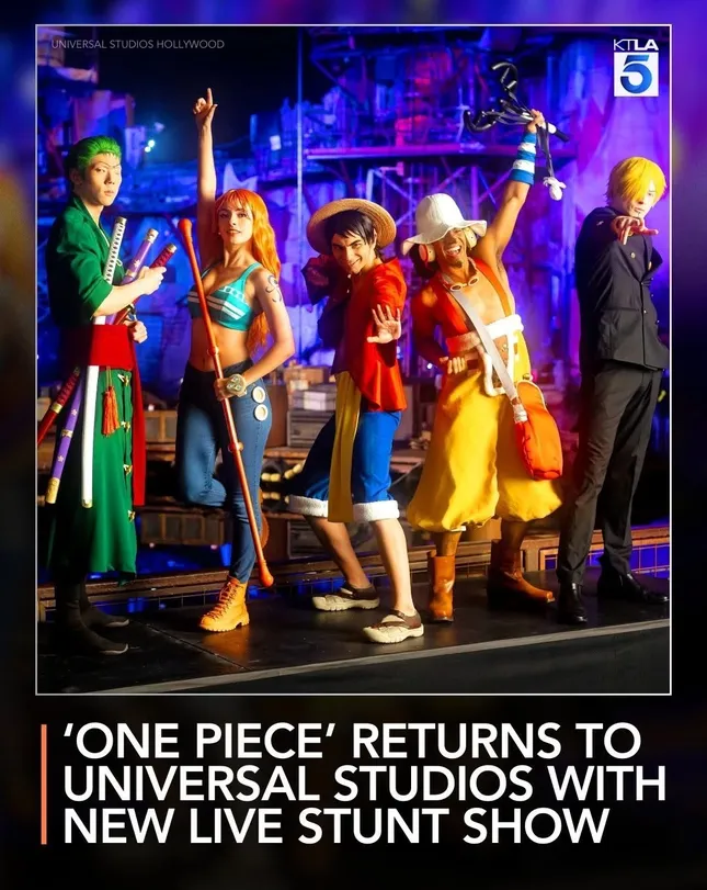 One Piece at at Universal Studios Hollywood