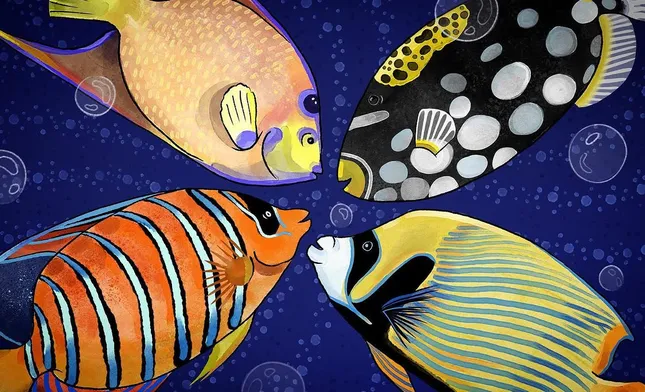 Visual development for TedEd Lesson - Parrot fish