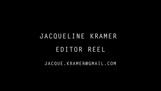 Narrative Editor Reel