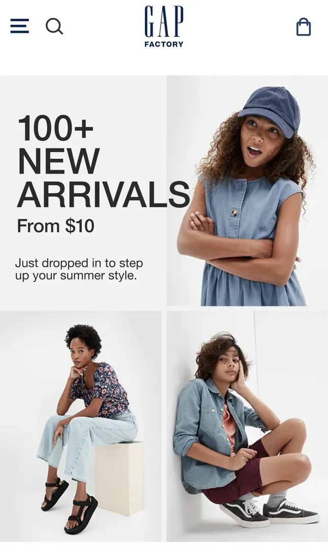 Gap Factory Summer
