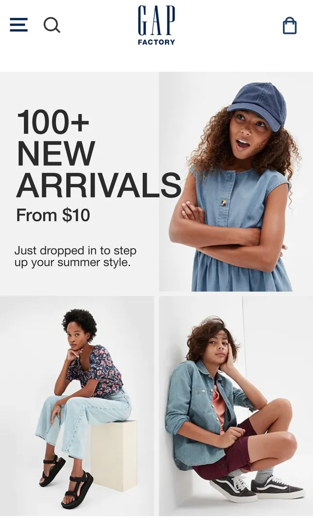 Gap Factory Summer