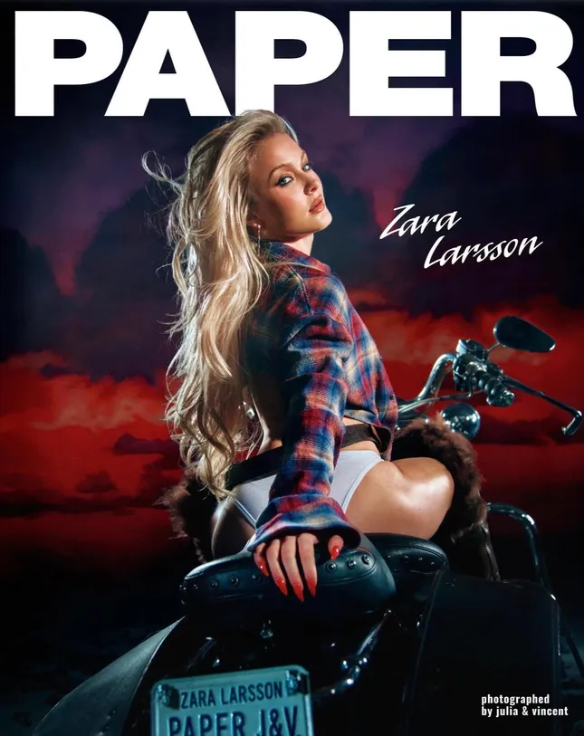 PAPER Mag x Zara Larsson