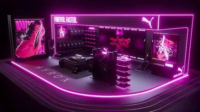 PUMA x HYROX Retail Experience Concept