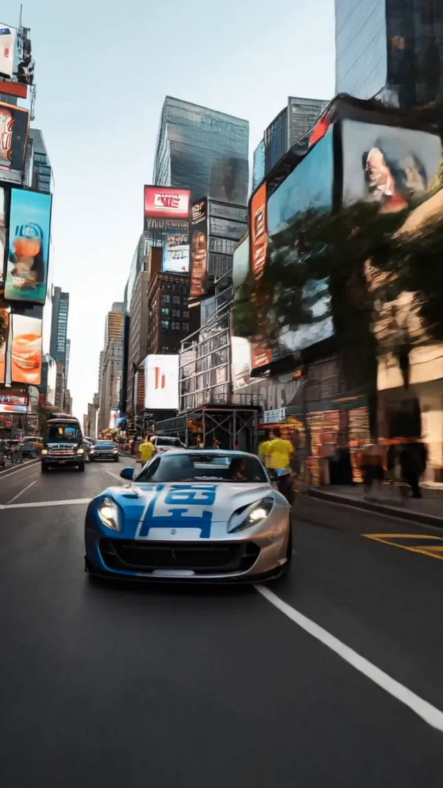 Ferrari Superfast Ai Rendering
