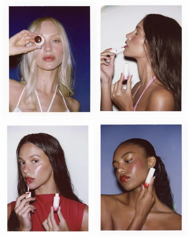 Kylie Cosmetics Balm and Lip Stain Campaign