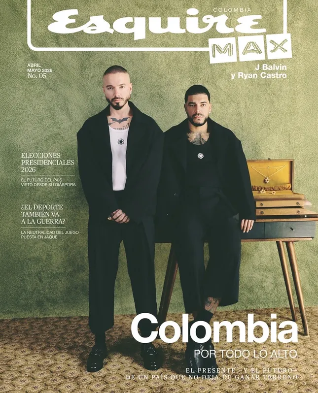 Cover Esquire Balvin y R Castro