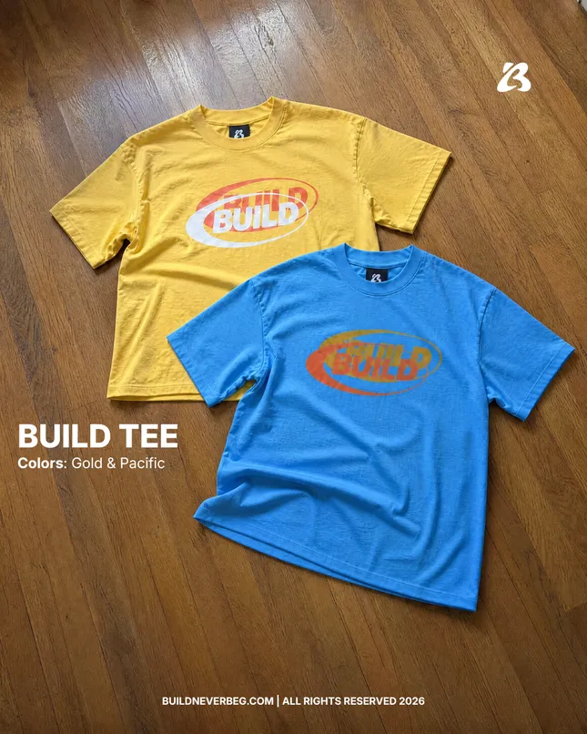 Build Never Beg Merch