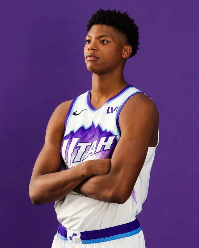 Utah Jazz Jersey Reveal Video Shoot