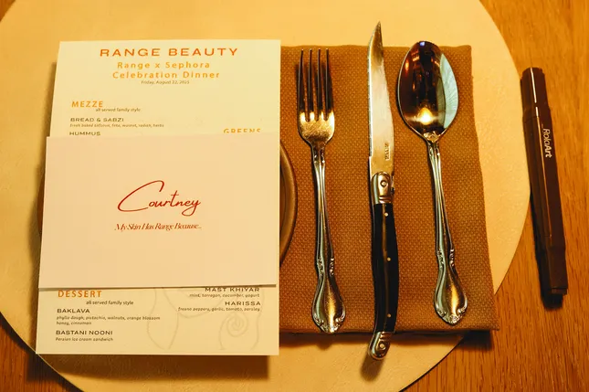 RANGE BEAUTY social media launch event
