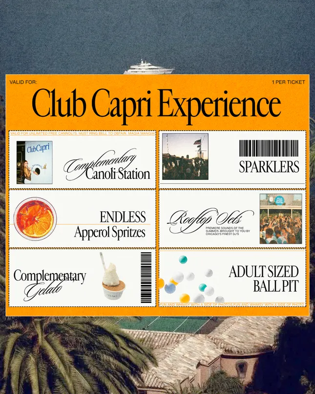 Thank You for Dancing- Club Capri Advertisements