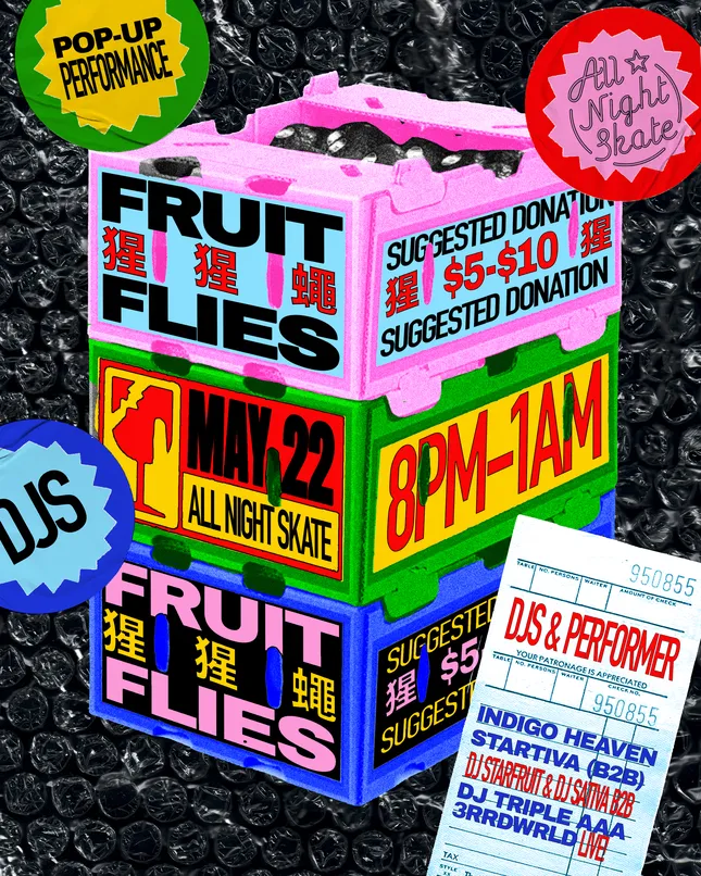 Fruit Flies Event Social Carousel