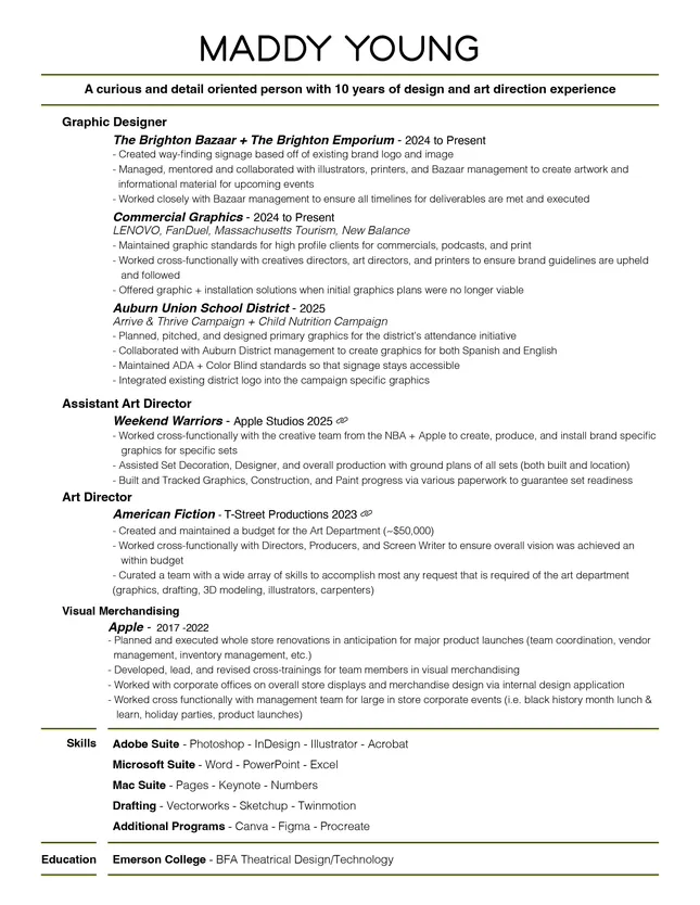 Resume