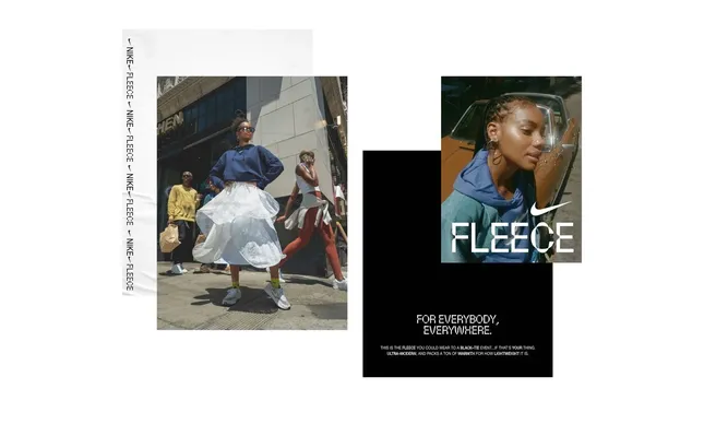 Nike fleece campaign