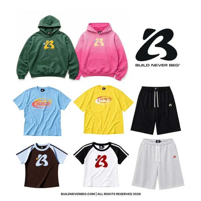 BuildNeverBeg Merch Collection
