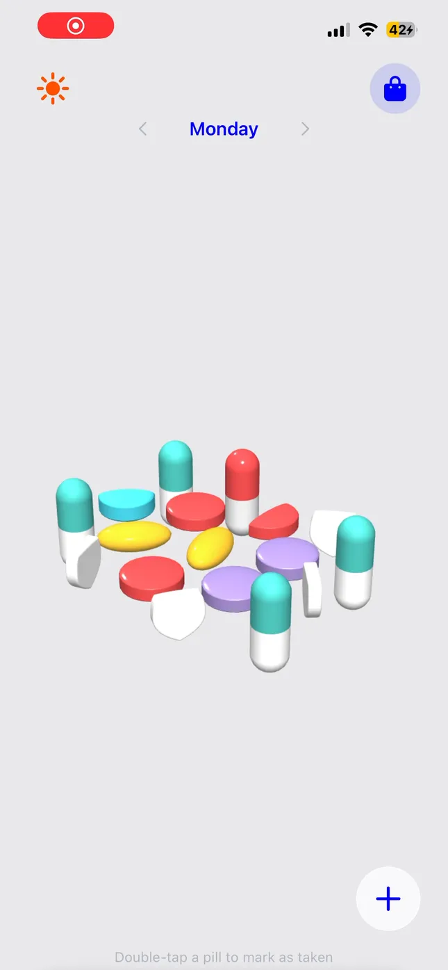 Pill tracker app