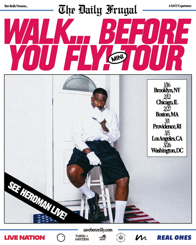 Tour Flyer for Ben Reilly