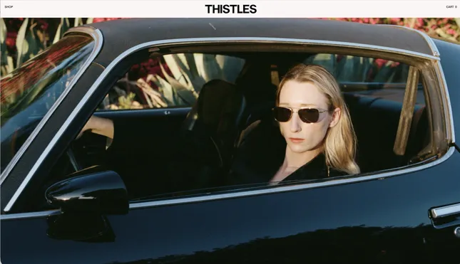 Creative Direction Thistles NYC Summer 2026 campaign