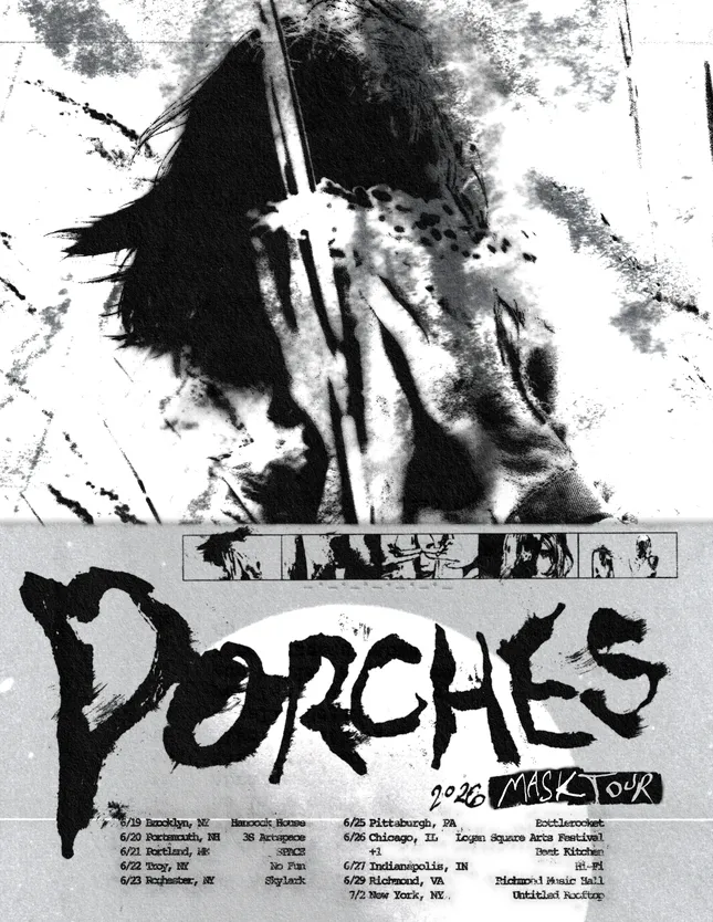 Porches - Tour Poster